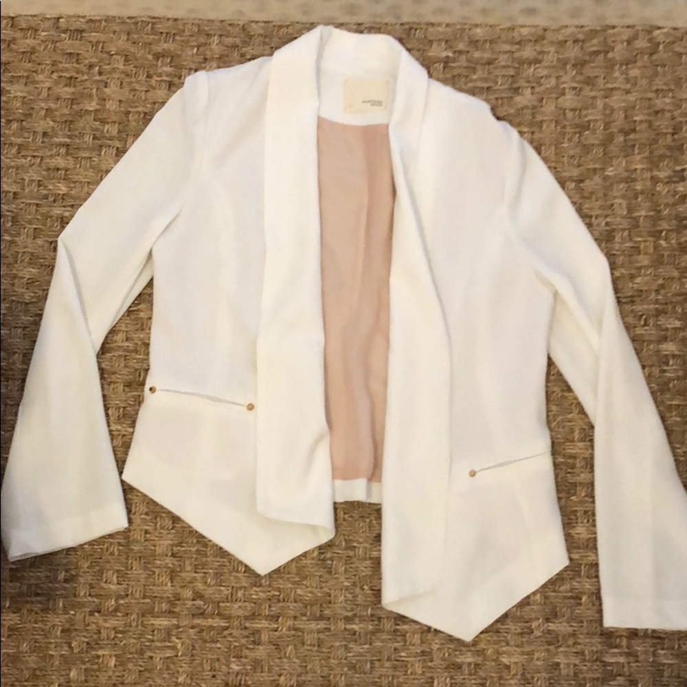 White blazer